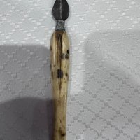 Нож за писма със седефена дръжка, снимка 1 - Антикварни и старинни предмети - 43355394