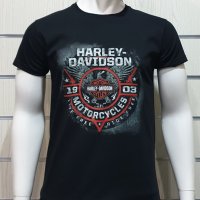Нова мъжка тениска с дигитален печат MOTOR HARLEY DAVIDSON, мотори
