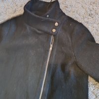 Продавам дамско черно палто , снимка 3 - Палта, манта - 39166580