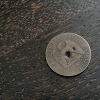Монета - Франция (Наполеон III) - 5 сентима | 1856г., снимка 1 - Нумизматика и бонистика - 28279129