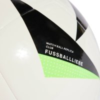Футболна топка ADIDAS EURO 2024, Реплика, Бял-черен, Размер 5, снимка 3 - Футбол - 43883224