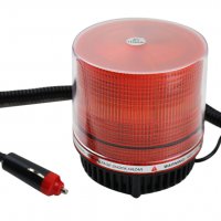 LED Сигнална Аварийна Автомобилна Лампа-Маяк 12/24V с кабел за запалка, снимка 4 - Аксесоари и консумативи - 33104748