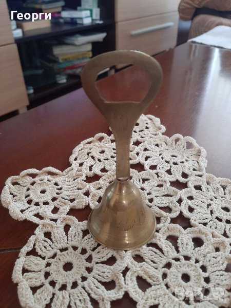 Бронзово звънче отварачка, снимка 1