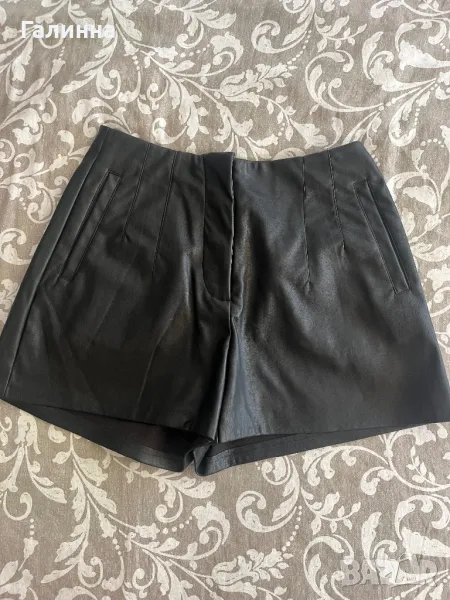 Нови кожени панталонки, снимка 1