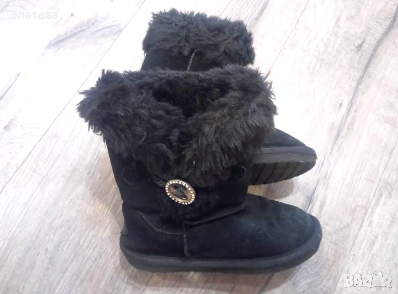 Топли велурени ботушки - 2 чифта, снимка 1