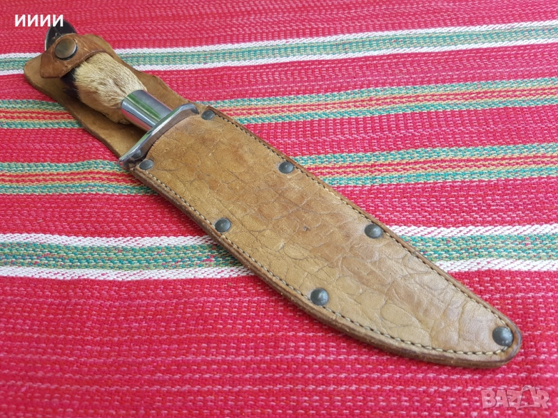 Ловен нож копито елен, снимка 1