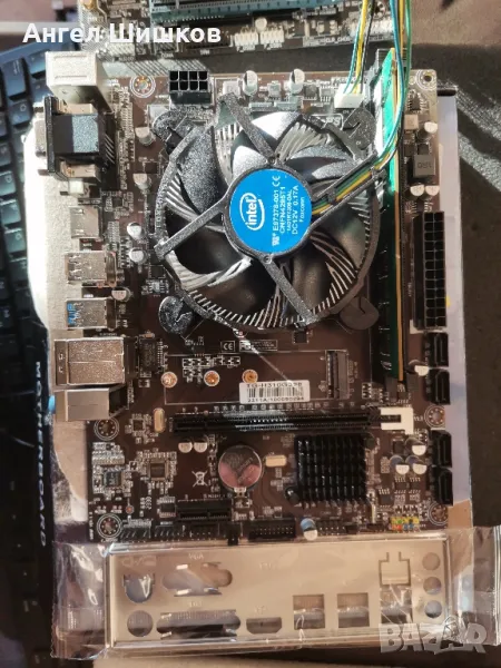Дънна платка B360 + Intel Core I3-8100 SR3N5 3600MHz Socket 1151 + 16GB DDR4, снимка 1