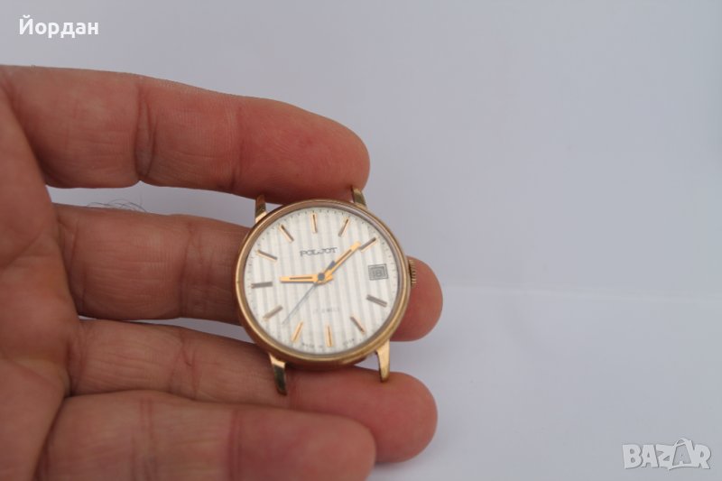 СССР ''Полет'' 17 камъка позлатен, снимка 1