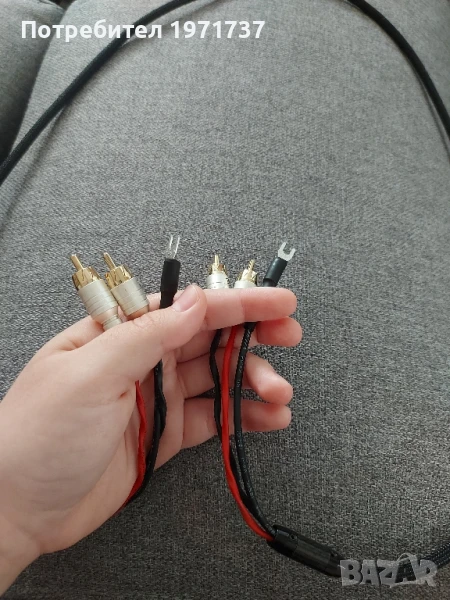 Аудио кабели за грамофон, снимка 1