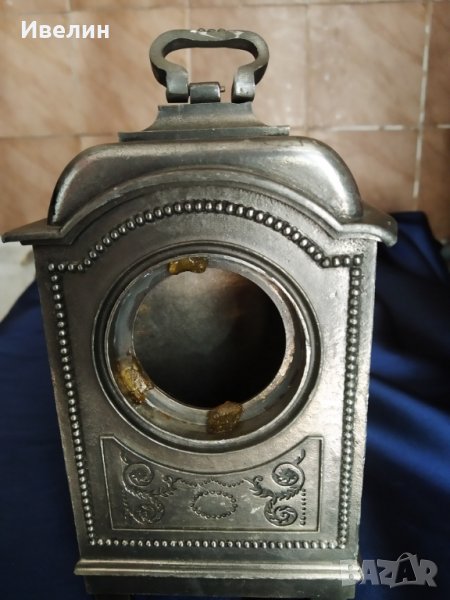 метален корпус за настолен часовник, снимка 1