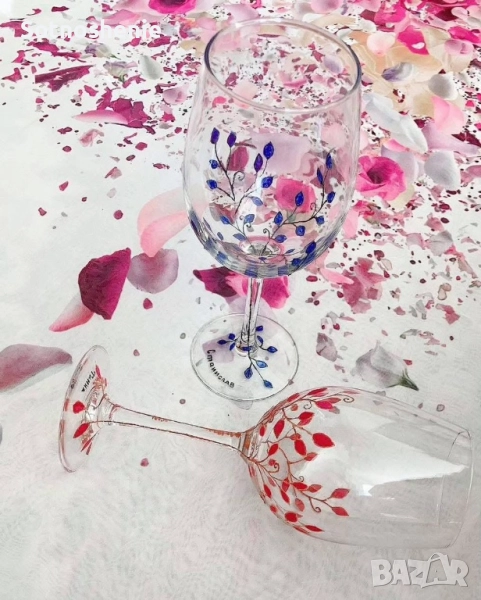 Комплект чаши за червено вино, снимка 1