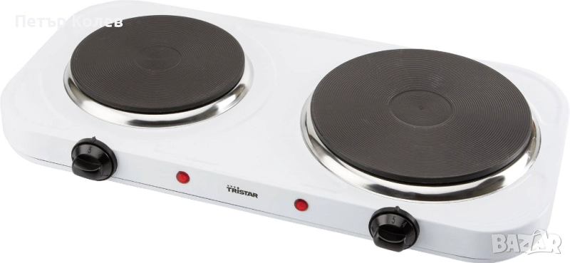 Ел. плот Tristar KP-6245, 2 Нагревателни зони, 2500 W, Бял, снимка 1