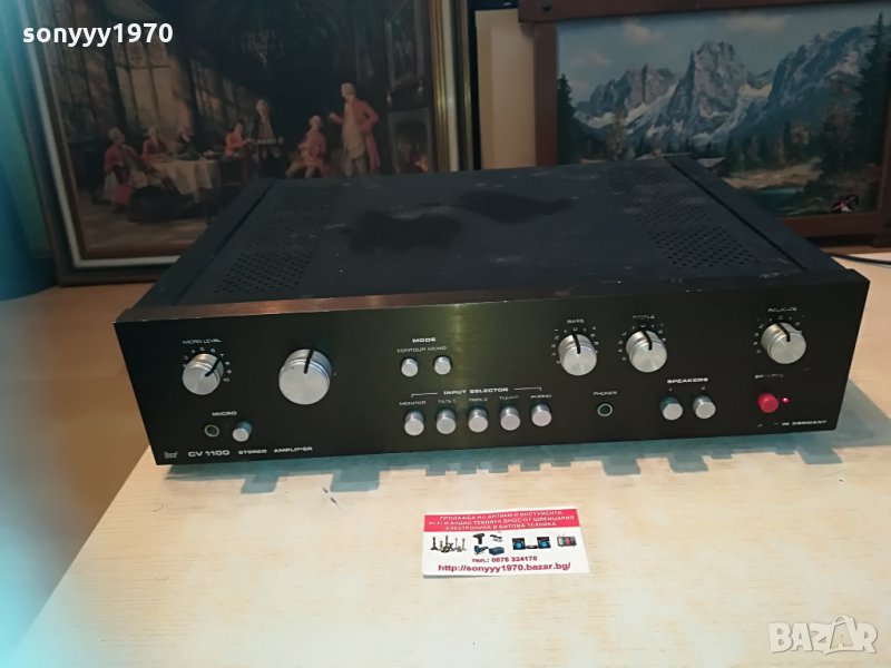 dual cv1100 amplifier-w.germany 0604211646, снимка 1