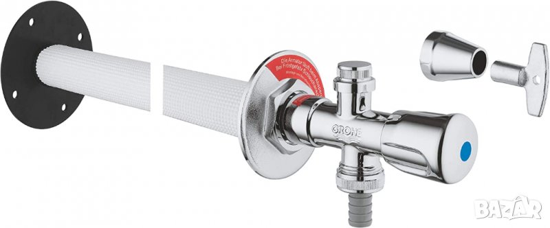 GROHE Eurotec комплект - вентил за външна стена, снимка 1