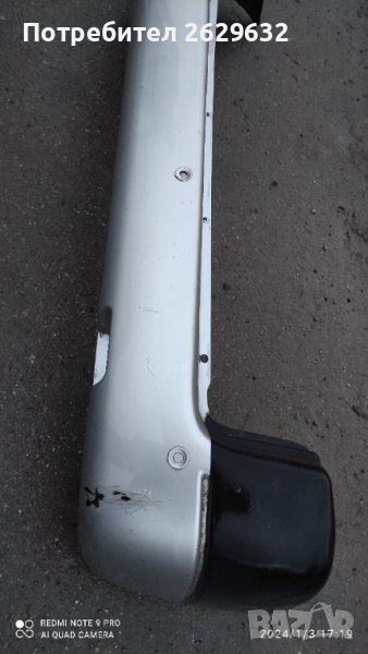 Задна броня за Пежо Партнер 2007г, снимка 1