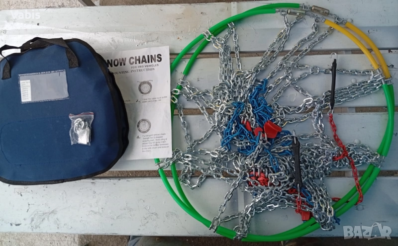 Нови вериги за сняг за бусове и джипове 15R / 16R, снимка 1
