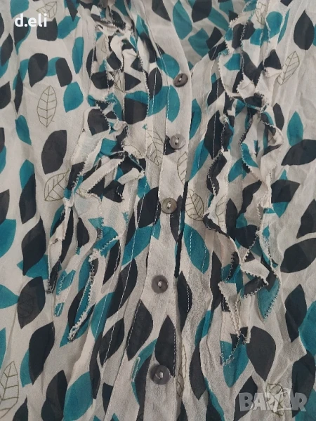 Monsoon Original Size L 100% Коприна , снимка 1