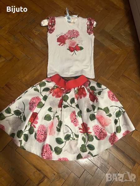 Костюм на бранда Petite Fleur 134 размер, снимка 1