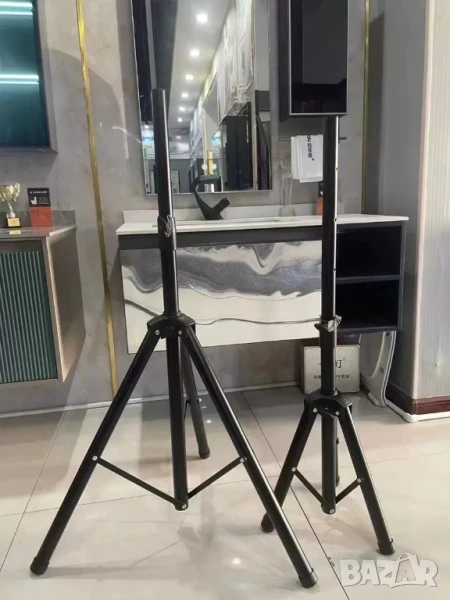 Метална стойка за Тонколона Тип статив, до 50 кг, 60-120 см, снимка 1