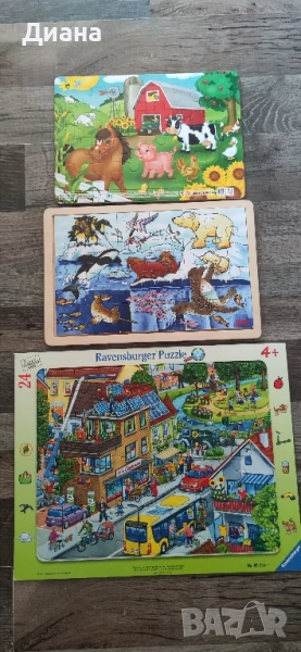Пъзели за дете 3-4години, снимка 1