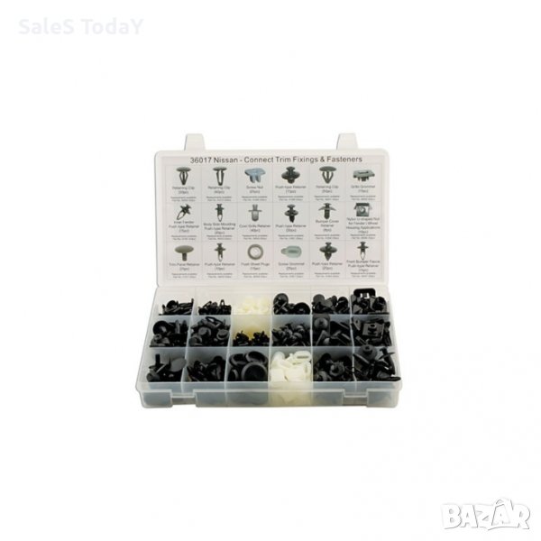 Щипки за кори лайсни панели табло, Peugeot Пежо, 345бр, снимка 1