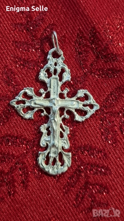 Сребърен кръст 925, снимка 1