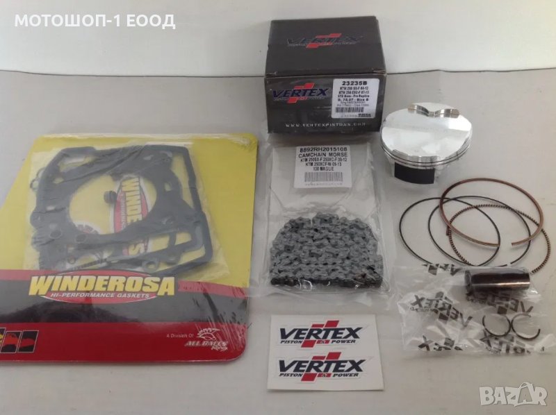 НОВ Комплект Top End за 2009 -12 KTM EXC250F 23235B, снимка 1