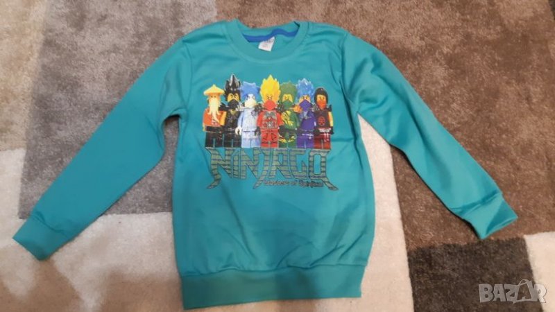 Нова блуза с дълъг ръкав за момче Нинджаго 8-9 год 128-134см, снимка 1