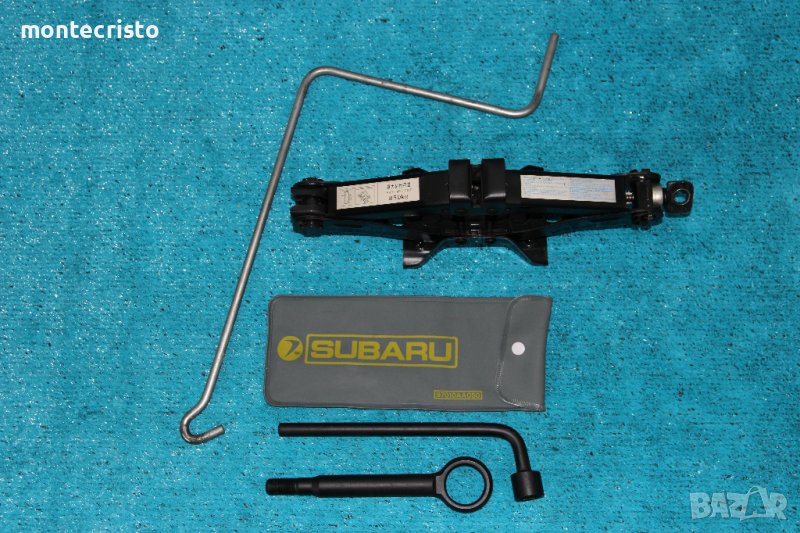Крик Subaru Imreza (2008-2012г.) Комплект крик Ключ за гуми /  авариен комплект / кука за теглене, снимка 1
