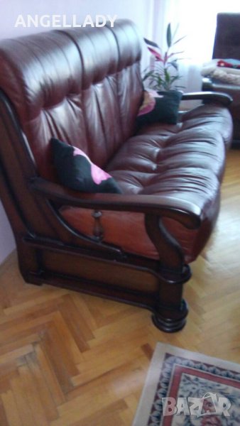 Продавам кожена гарнитура, снимка 1
