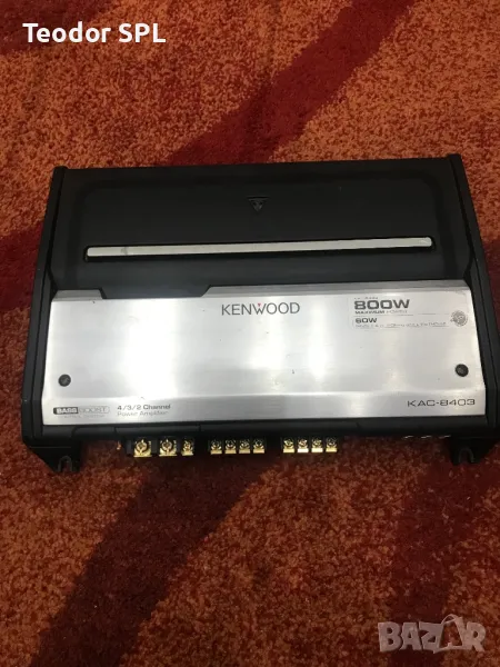 4 канален авто усилвател Kenwood , снимка 1