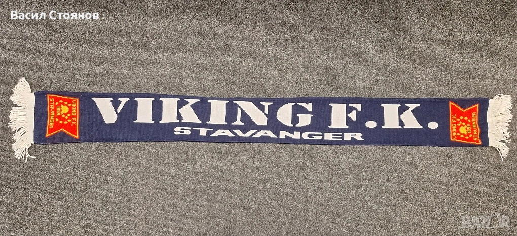 Viking FK / Викинг Ставангер (Норвегия) - фен шал , 12 лв, снимка 1