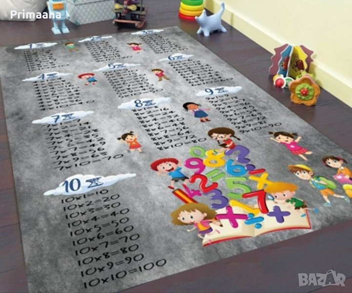Ново!Килим "Таблица за умножение", снимка 1