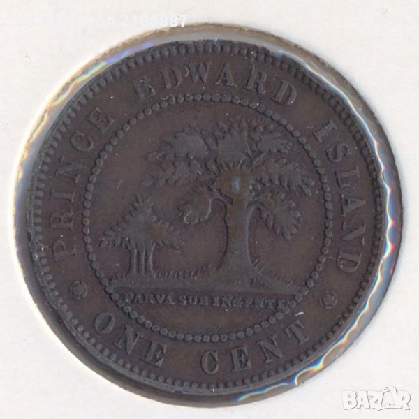 Канада Остров Принц Едуард цент 1871 година, снимка 1