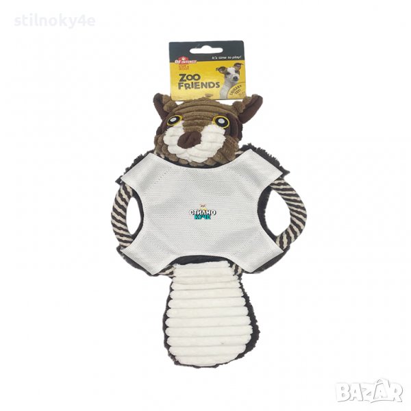 Плюшена играчка за куче с въже-34см. Играчки за кучета Кучешка играчка Кучешки играчки, снимка 1