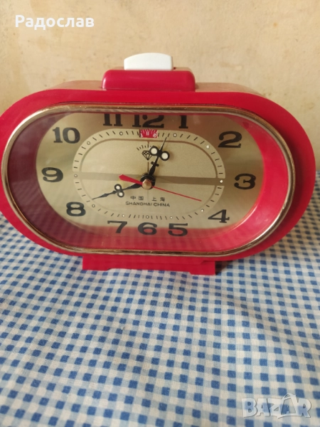 работещ стар будилник , снимка 1