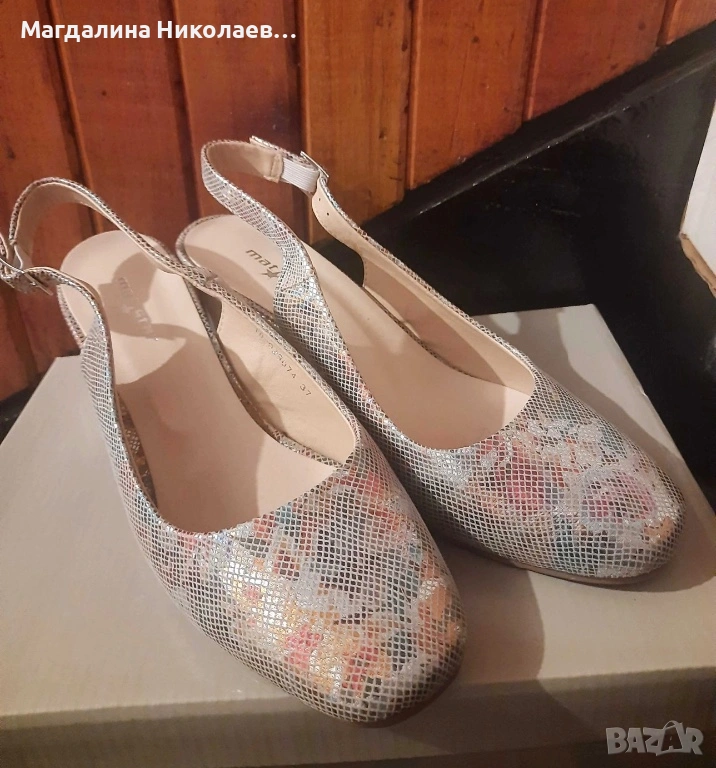 Елегантни обувки на ток, снимка 1