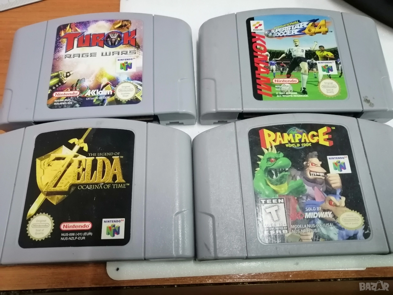 Оригинални касети с игри за Nintendo 64, снимка 1
