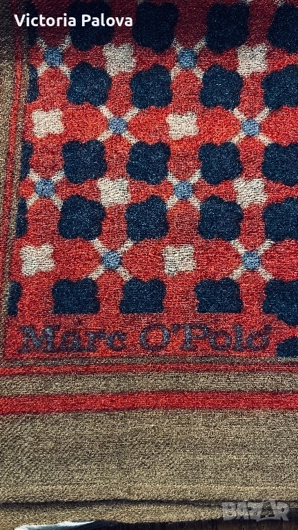 Луксозен вълнен шал MARC O’POLO, снимка 1