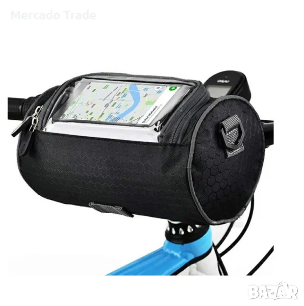 Чанта за велосипед Mercado Trade, Черен, снимка 1