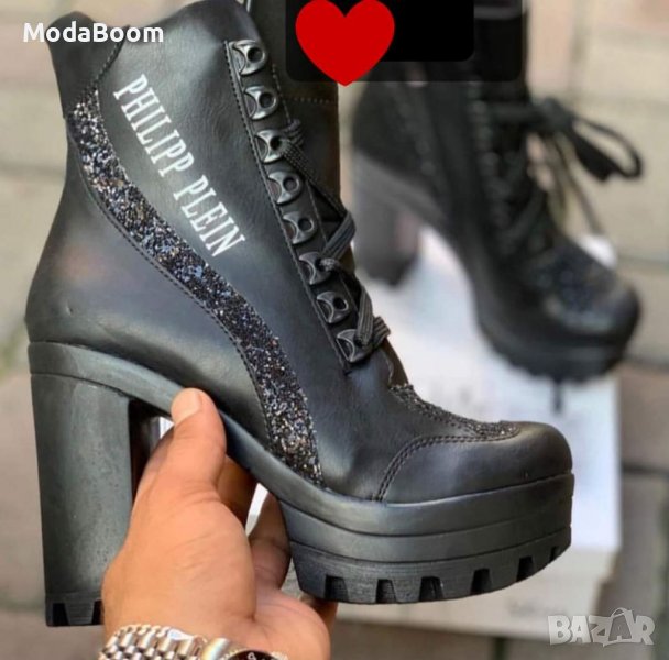 Боти на ток Philipp Plein , снимка 1
