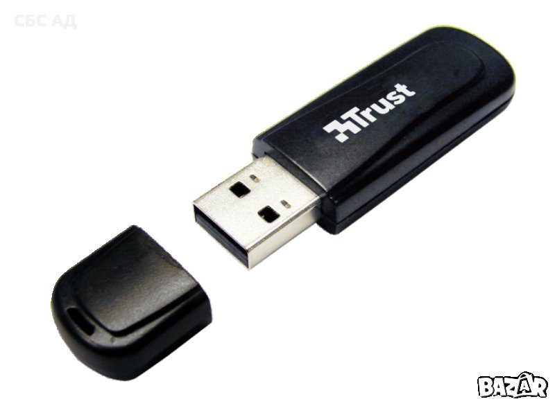 Bluetooth 2 USB Adapter 100m BT-2305p, снимка 1