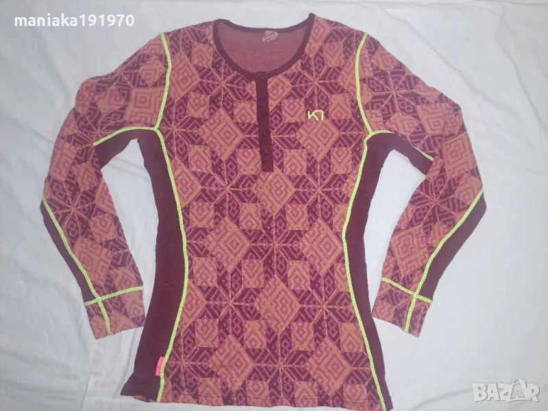 ПРОДАДЕНА Kari Traa (L) дамска термо блуза мерино 100% Merino Wool , снимка 1