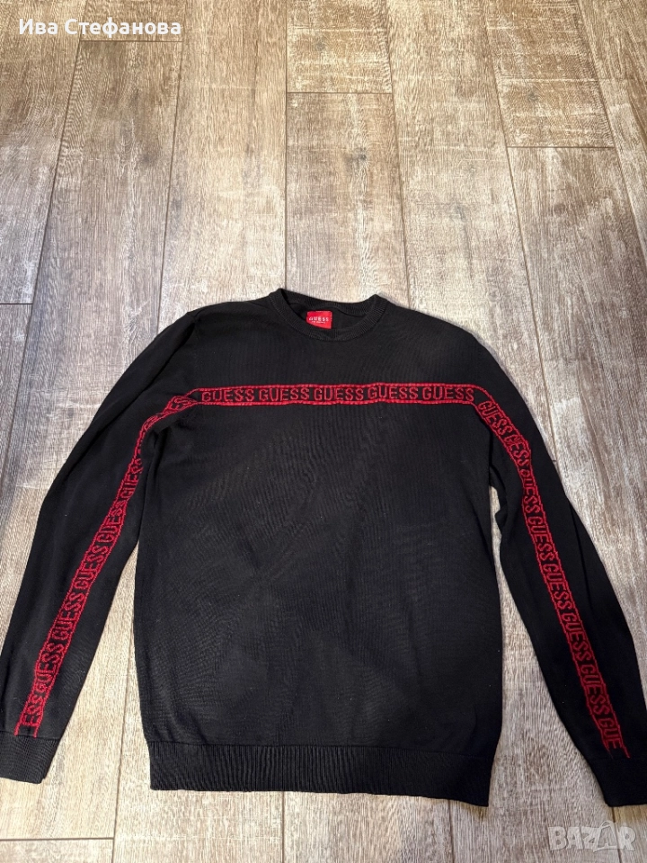 100 % памук памучен пуловер блуза guess Guess , снимка 1