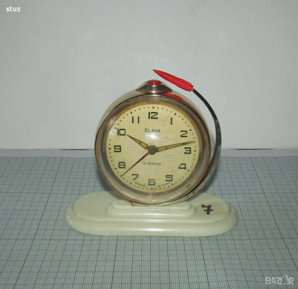 Будилник Слава "Спутник" (No:7), снимка 1