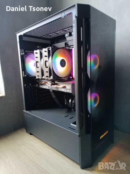 Геймърски Kомпютър🖥️ GEFORCE RTX 4060, AMD Ryzen 7 5700X3D, снимка 1