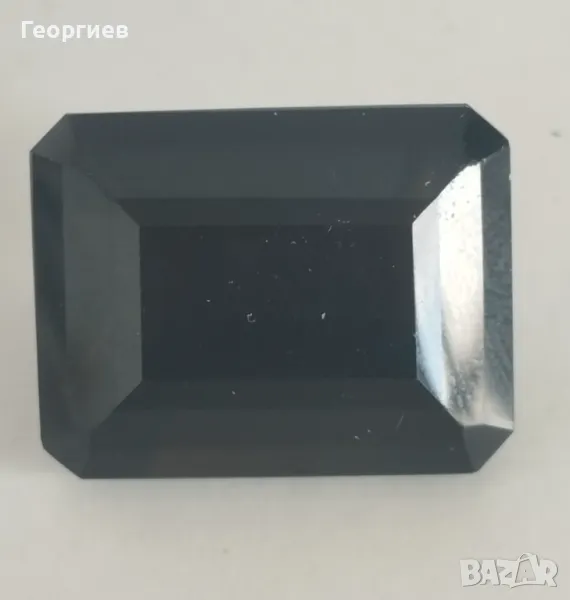 2 бр.камъни "Черен шпинел"обработени, снимка 1