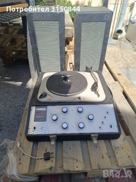 Thorens Les Gémeaux,лампов Грамофон, снимка 1