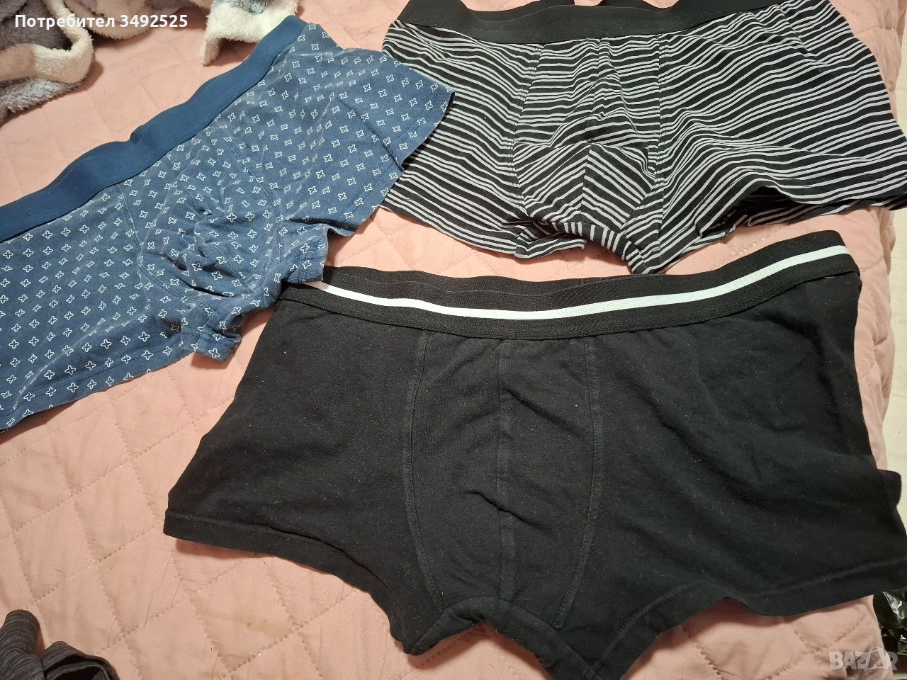 Мьжки боксерки л размер , снимка 1