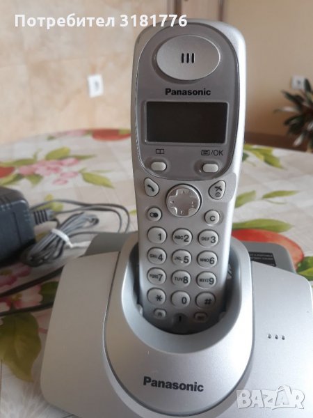 Телефон Панасоник  със подвижна слушалка. , снимка 1